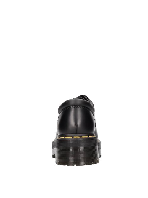 Stringate modello 8053 QUAD in pelle. DR. MARTENS | 8053 QUAD 24690001 POLISHED SMOOTHNERO